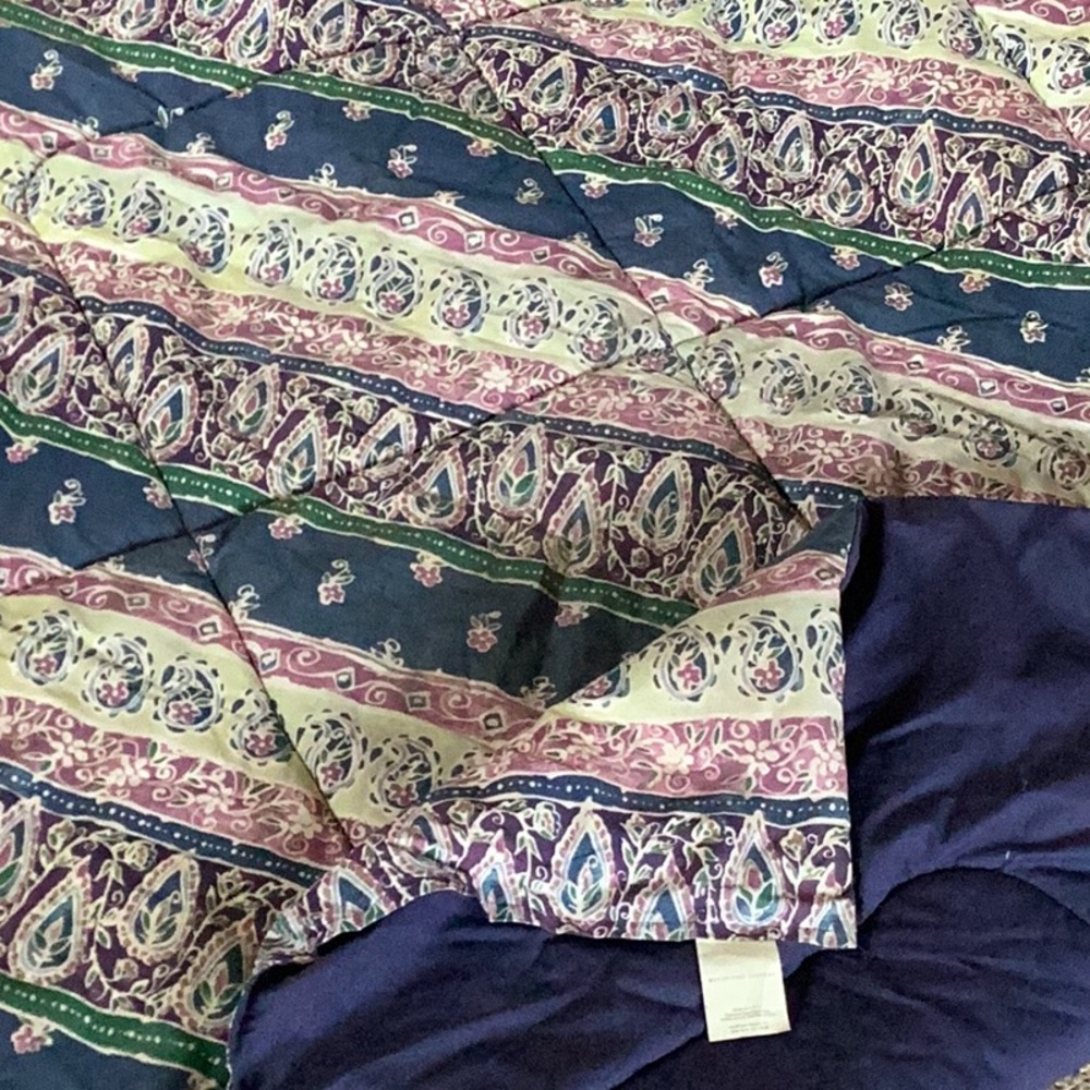 βοΈ Vintage Laura Ashley ASHBOURNE Pillow Sham PADDED STANDARD - Picture 9 of 16